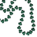Clover Shaped Mardi Gras Beads